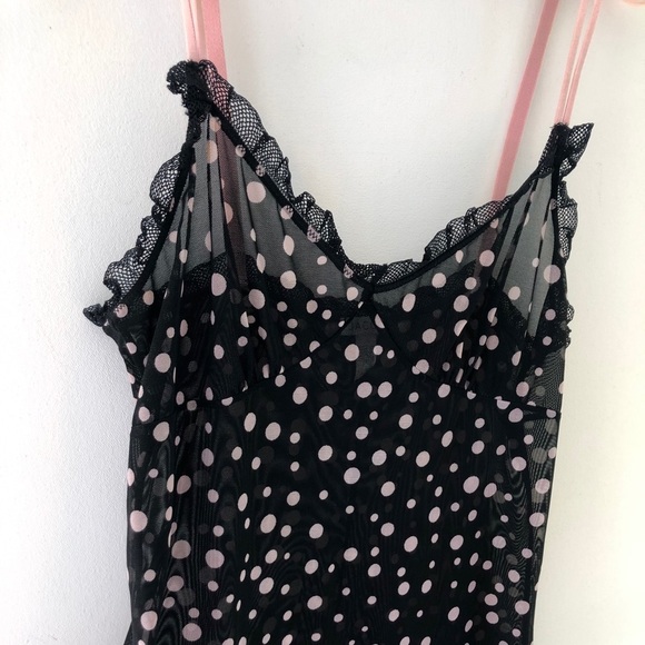 Polka Dot Slip Dress - Picture 2 of 4